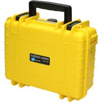 B & W International Outdoor-koffer outdoor.cases Typ 1000 4.1 l (b x h x d) 270 x 215 x 105 mm Geel 1000/Y/SI - thumbnail