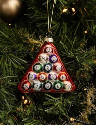 Nordic Light Kerstbal Biljart 10 cm