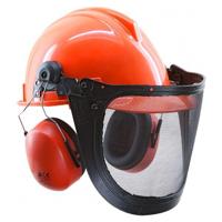 Bosbouwkit helm vizier gehoorkap - thumbnail