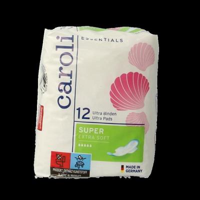 Caroli Maandverband ultra super plus 12 Stuks