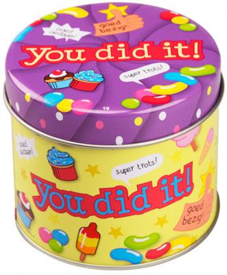 Snoepblik 'You Did It'