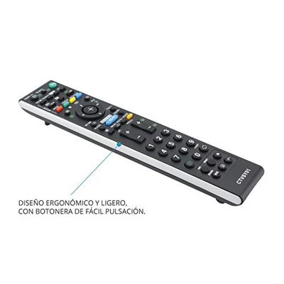 Common TV CTVSY01 Universele afstandsbediening (compatibel met Sony-TV), zwart