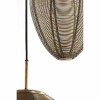 Light & Living Hanglamp 'Yaelle' 3-Lamps Getrapt, kleur Antiek Brons/Mat Zwart - thumbnail
