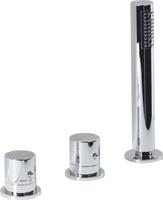 Sapho Kimura Inbouw blok badkraan compleet - thumbnail