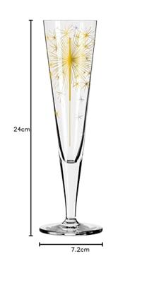 Ritzenhoff Champus Champagneglas Goldnacht 8268 0,2l