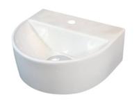 Best Design Class Fontein wit met 1 kraangat 30x25x11.5cm 3801700 - thumbnail