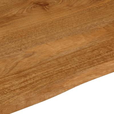 Tafelblad met natuurlijke rand 110x80x3,8 cm massief mangohout