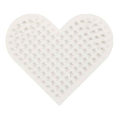 Creativ Company Nabbi biobeads grondplaat klein hart 7x8,5cm Creativ Company Nabbi biobeads grondplaat klein hart 7x8,5cm