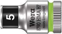 Wera 8790 HMA 05003719001 Dop (zeskant) Dopsleutelinzetstuk 5 mm 1/4 (6.3 mm) - thumbnail