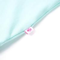 Kindershirt 92 lichtzeeblauw - thumbnail