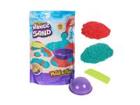 Kinetic Sand Mold and Flow 670 g Rood/Blauwgroen - thumbnail