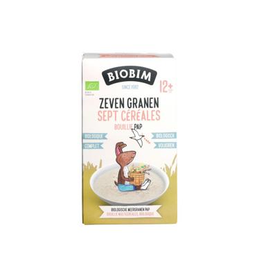 Biobim Biobim 7 Granenpap 12+ Maanden Bio (250g) Biobim Biobim 7 Granenpap 12+ Maanden Bio (250g)