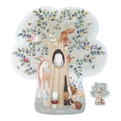 Little Dutch vloerpuzzel forest friends