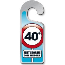Deurhanger 40+ Niet Storen! Doet Een Dutje