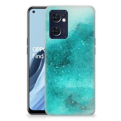 Hoesje maken OPPO Reno 7 5G | Find X5 Lite Painting Blue Hoesje maken OPPO Reno 7 5G | Find X5 Lite Painting Blue