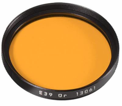 Leica 13061 Filter Orange E 39 zwart Leica 13061 Filter Orange E 39 zwart