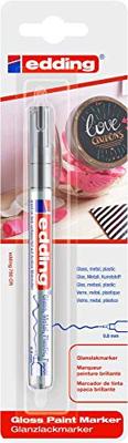 Paintmarker edding 780 oliebasis 0.8mm zilver bls