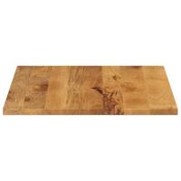 Tafelblad vierkant 70x70x2,5 cm massief mangohout - thumbnail