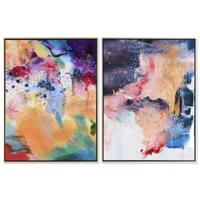 Schilderij Home ESPRIT Stads Coating 63 x 3,5 x 83 cm (2 Stuks) - thumbnail