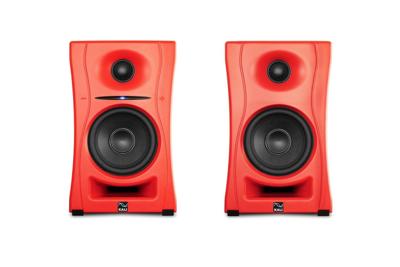 Kali Audio LP-UNF-R - een paar monitorluidsprekers met Bluetooth (rood)