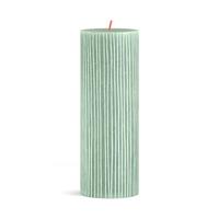 Bolsius rustieke stompkaars 19x6,8 cm jade green - thumbnail