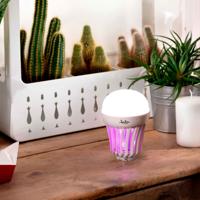 Antimuggenlamp JATA Wit Grijs Roestvrij staal - thumbnail