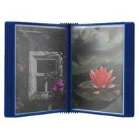 Wandelement Djois Flex-O-Frame premium A4 met 10-tassen blauw - thumbnail