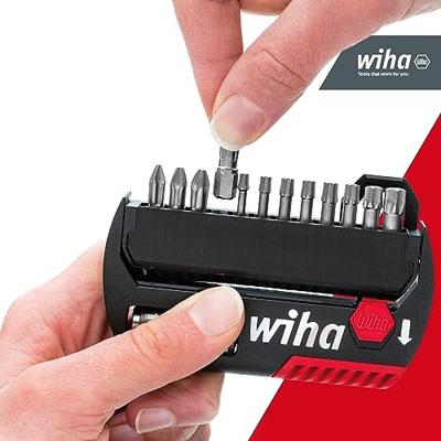Wiha Bitset FlipSelector Standard 25 mm TORX® 15-delig 1/4" C6,3 met riemclip in blister - 39056 - 39056