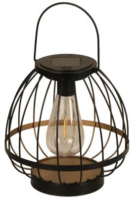 Luxform Solar tafellampje Wicklow landelijk LUX20161