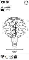 Circle Led lamp4W - E27 - Led - 60lm - 1800K Bilbao - 2101002100 - thumbnail