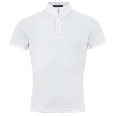 Cavallo Comp Wedstrijdshirt Heren wit maat:s