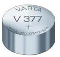 Varta V377 Knoopcel Batterij Zilver - thumbnail
