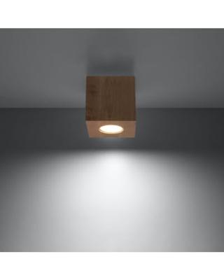 Sollux Plafondlamp Quad hout