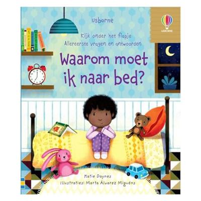 Waarom moet ik naar bed? (Kartonboek)
