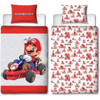 Dekbedovertrek set Mario Bros Multicolour Bed van 140 2 Onderdelen - thumbnail