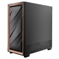 Antec FLUX SE Midi-tower PC-behuizing Zwart, Hout - thumbnail