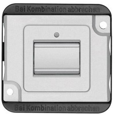Merten MEG3106-7060 Controleschakelaar Inzetstuk Zilver 1 stuk(s)