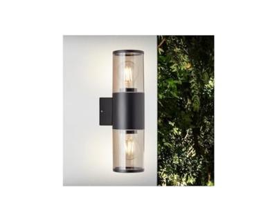 Brilliant Sergioro 96473/63 Buitenlamp (wand) E27 Zwart (mat)