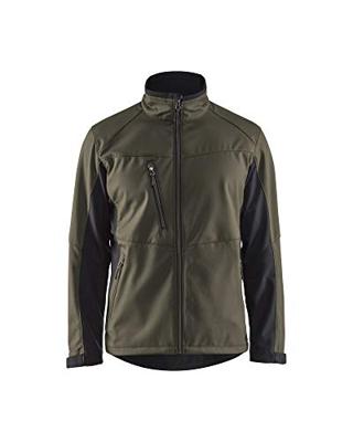 Blåkläder Softshell Jack 49502516 | Groen/Zwart | Maat XXL - 7330509534809 Blåkläder Softshell Jack 49502516 | Groen/Zwart | Maat XXL - 7330509534809