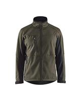 Blåkläder Softshell Jack 49502516 | Groen/Zwart | Maat XXL - 7330509534809 - thumbnail