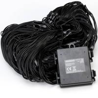 Lichtketting blauw 160 LED's 200x150cm voor binnen of buiten - thumbnail