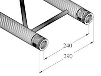 ALUTRUSS BILOCK BQ2-S210 2-way Cross Beam bk - thumbnail