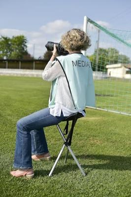 Walkstool Comfort XXXL Klapkrukje Zwart, Zilver 63549 Belastbaarheid (gewicht) (max.) 250 kg Walkstool Comfort XXXL Klapkrukje Zwart, Zilver 63549 Belastbaarheid (gewicht) (max.) 250 kg