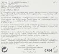 Sensai Cellular Performance Cream Foundation CF22 Natural Beige 30 ml Dames - thumbnail