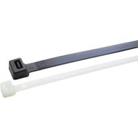 WKK 12032071 12032071 Kabelbinder 100 mm 2.50 mm Zwart Hittegestabiliseerd, UV-gestabiliseerd, Bestand tegen olie, Bestand tegen oplosmiddelen, Bestand tegen - thumbnail