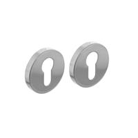 Intersteel Cilinderrozet rond verdekt geborsteld RVS - thumbnail