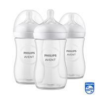 Set van 3 flesjes 260 ml Philips AVENT Natural Response doorzichtig - thumbnail