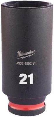 Milwaukee Accessoires shockwave slagdop 3/8" diep 21mm | 1 stuk - 4932480295