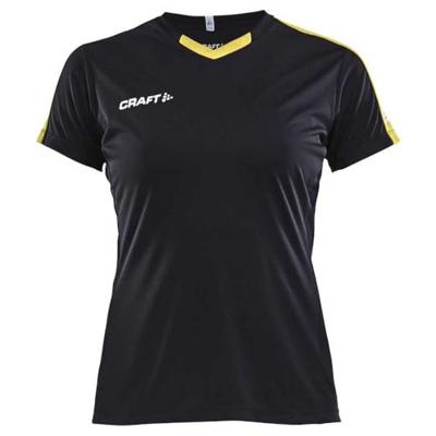 Craft 1905567 Progress Contrast Jersey W - Black/Yellow - XL