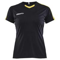 Craft 1905567 Progress Contrast Jersey W - Black/Yellow - XL - thumbnail